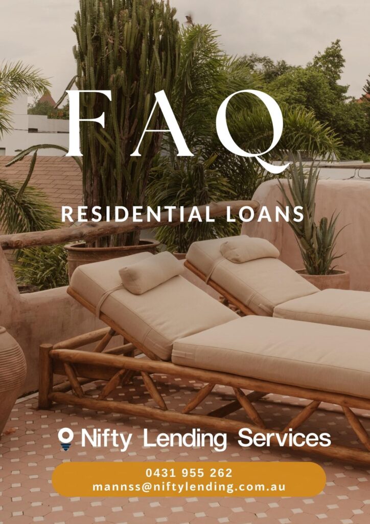 FAQ Residential Loans